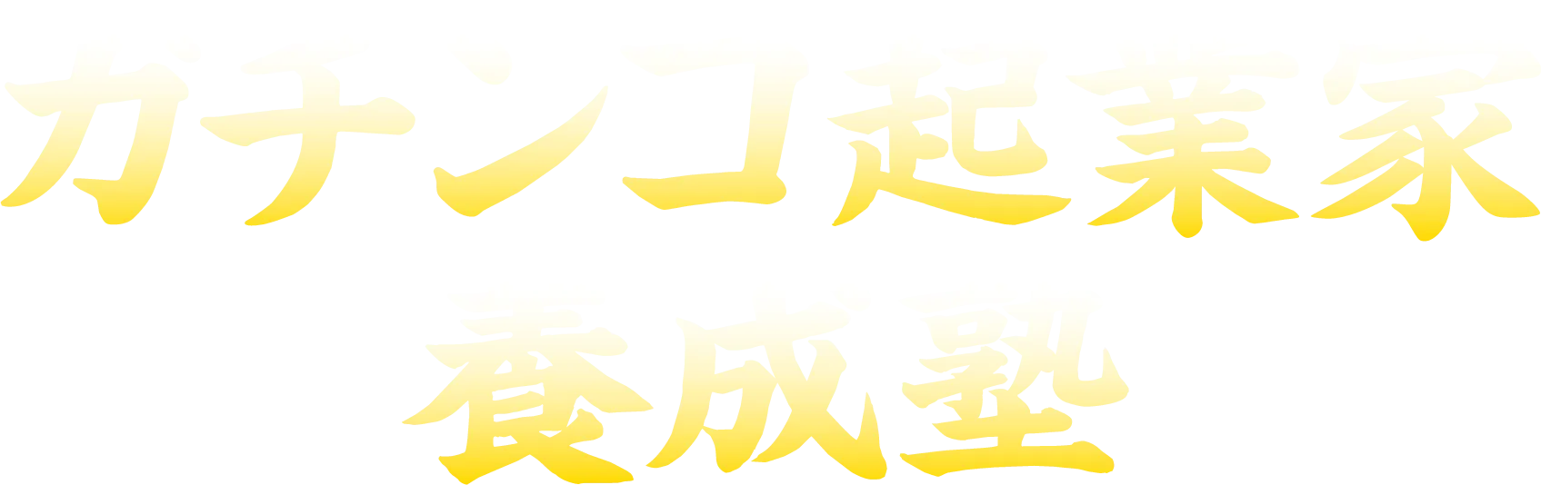 ガチンコ起業家養成塾